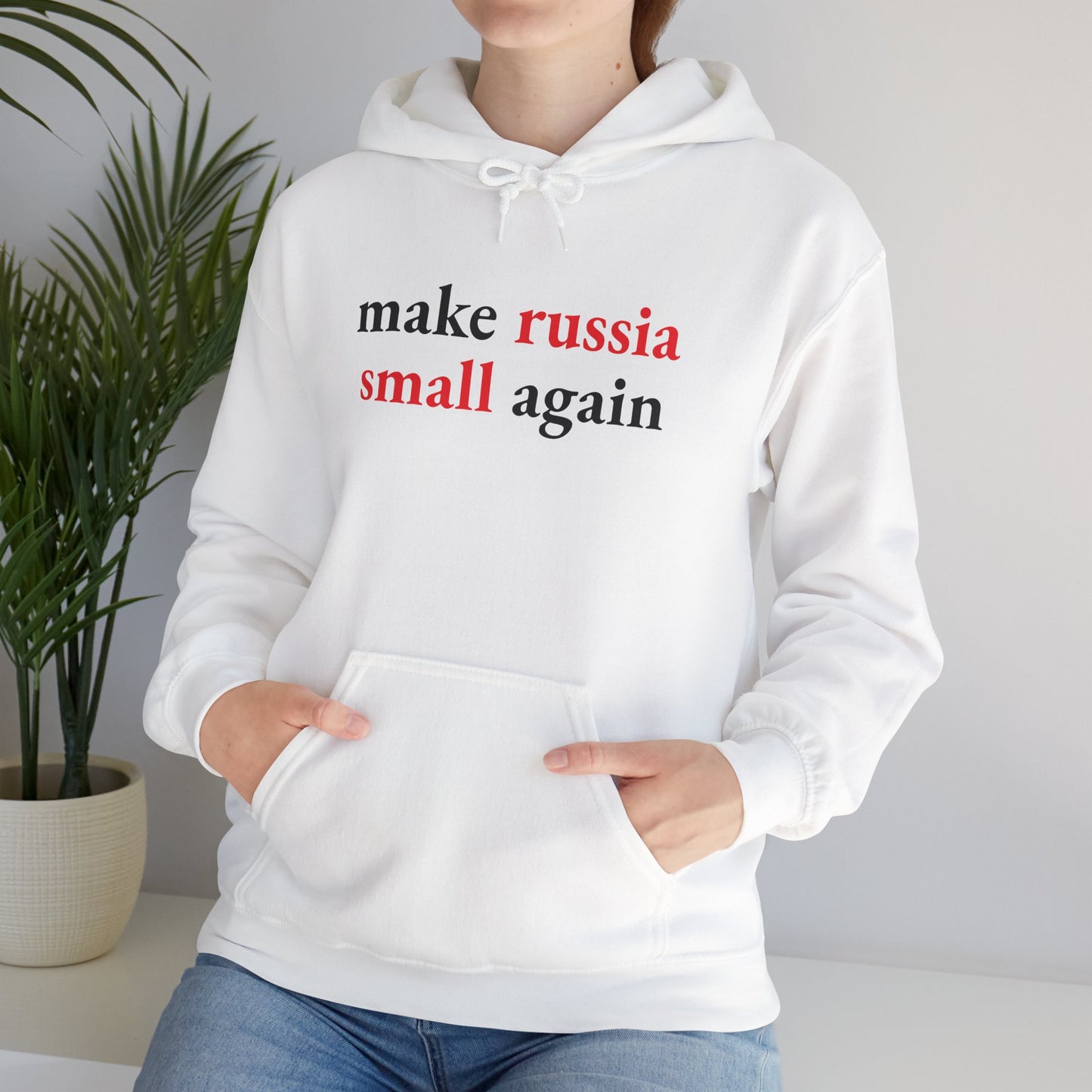 Make Russia Small Again Hoodie | Business Basics