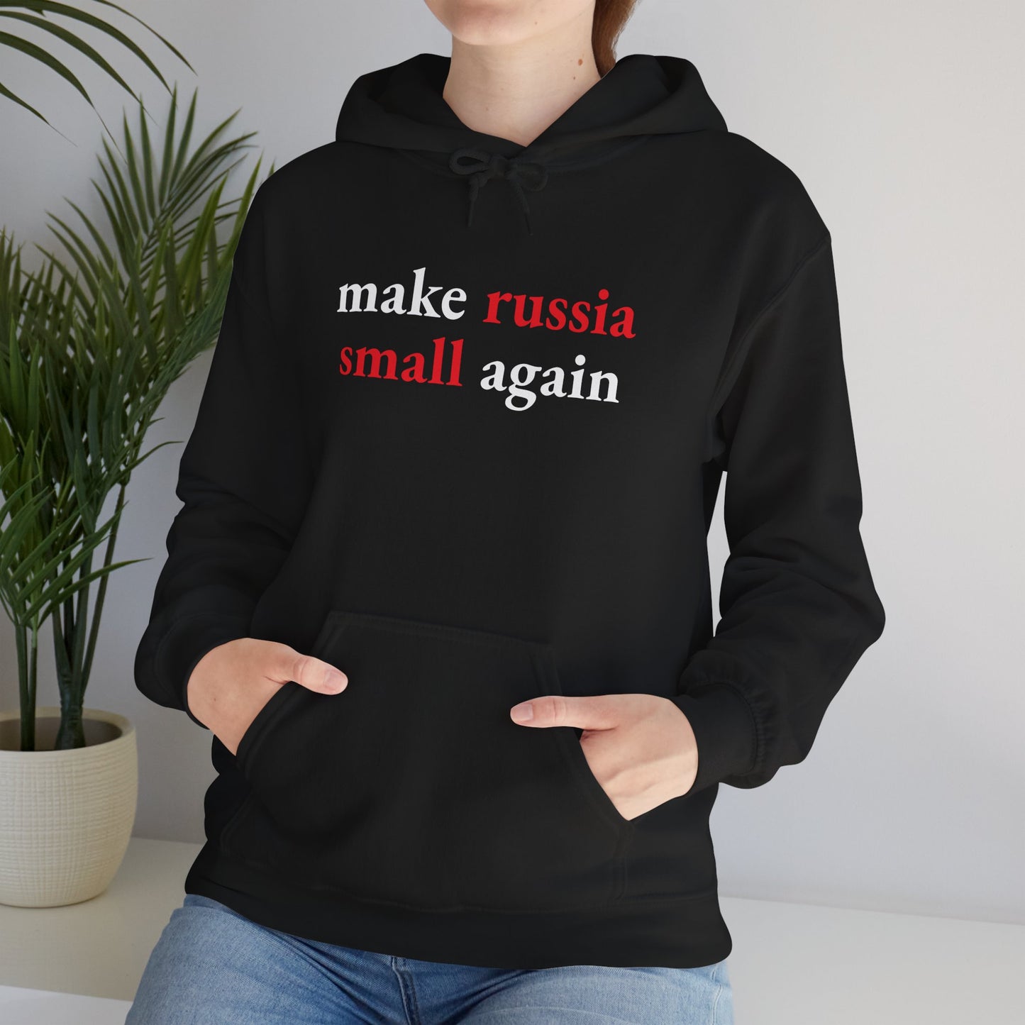 Make Russia Small Again Hoodie | Business Basics