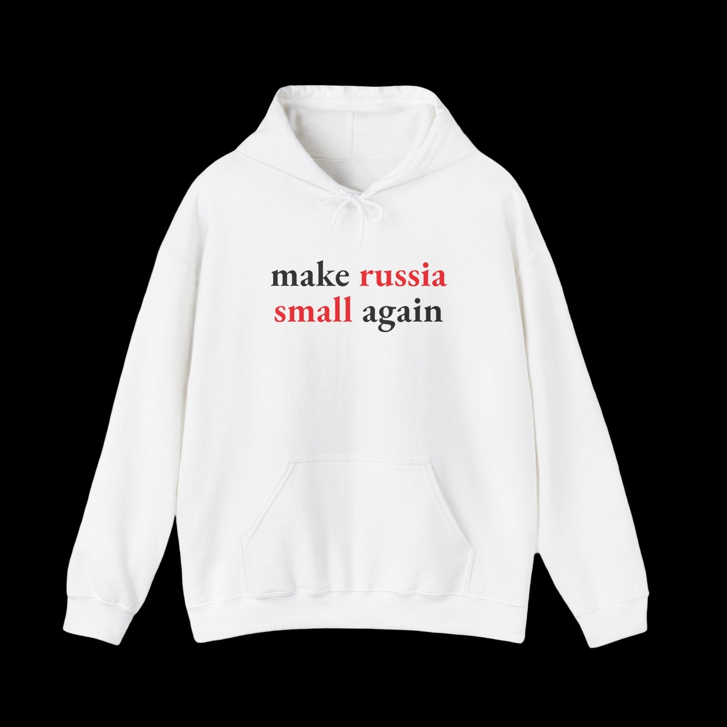 Make Russia Small Again Hoodie | Business Basics